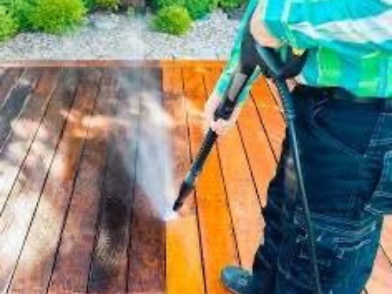 Deck & Patio Cleaning 1