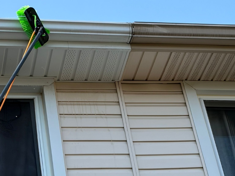 Eavestrough Cleaning 2